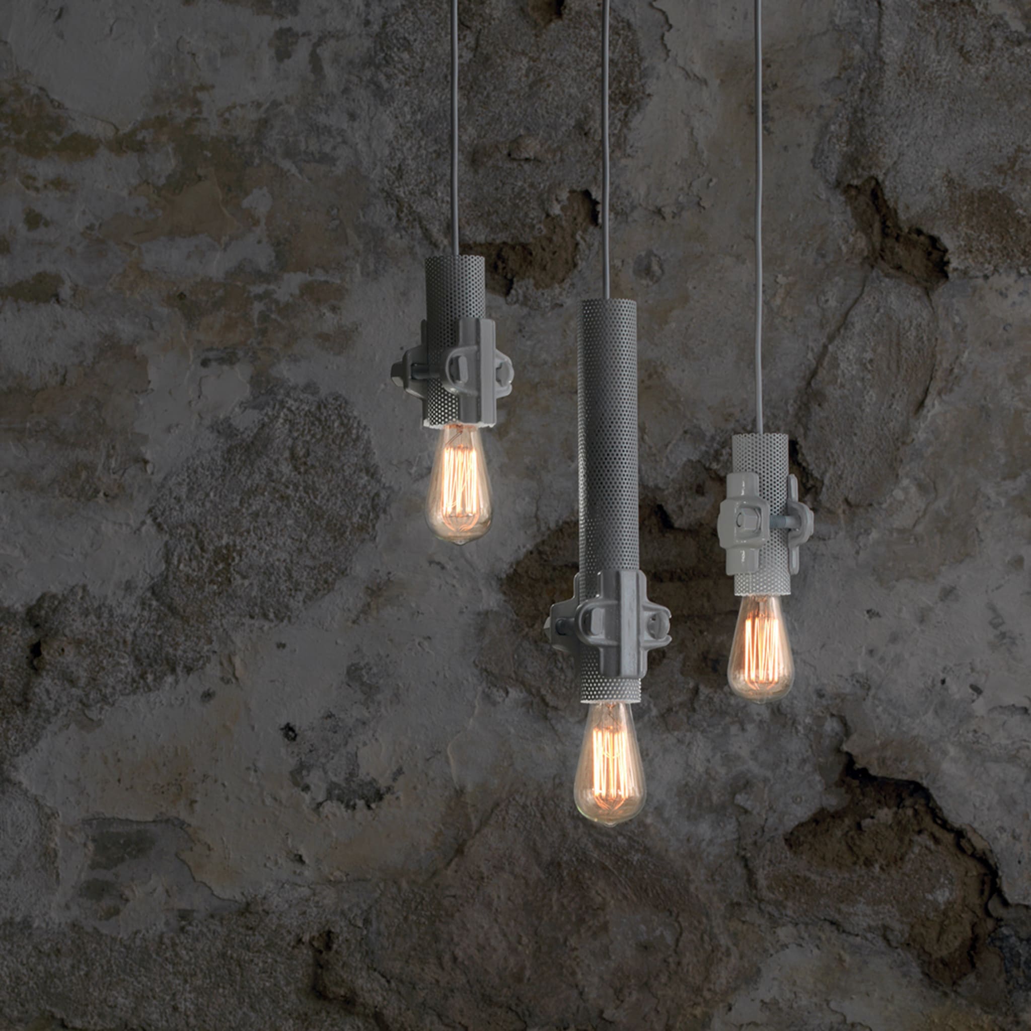 Nando S White Pendant Lamp by Luca De Bona & Dario De Meo - Alternative view 2