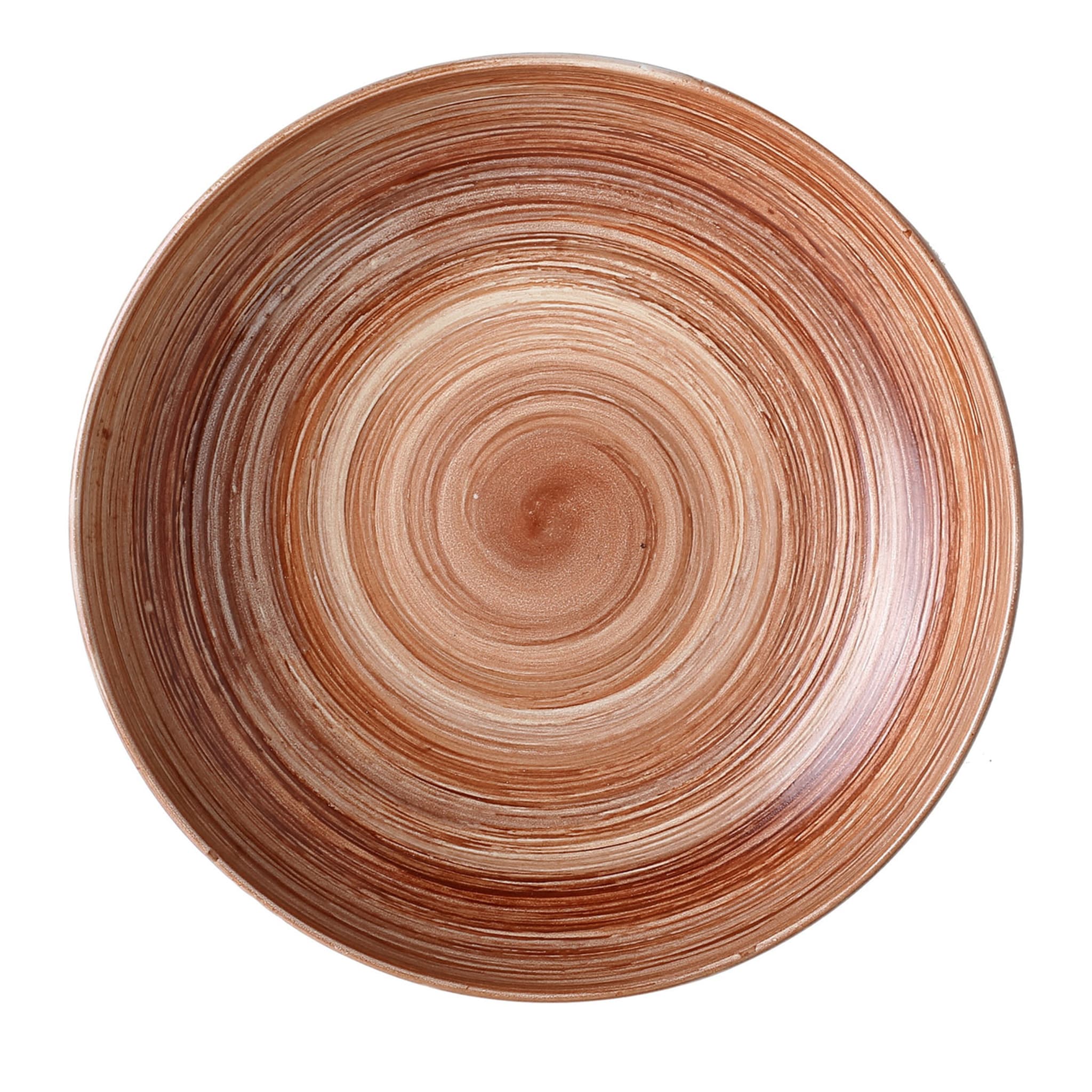 Legno Round Brown Fruit Plate - Main view