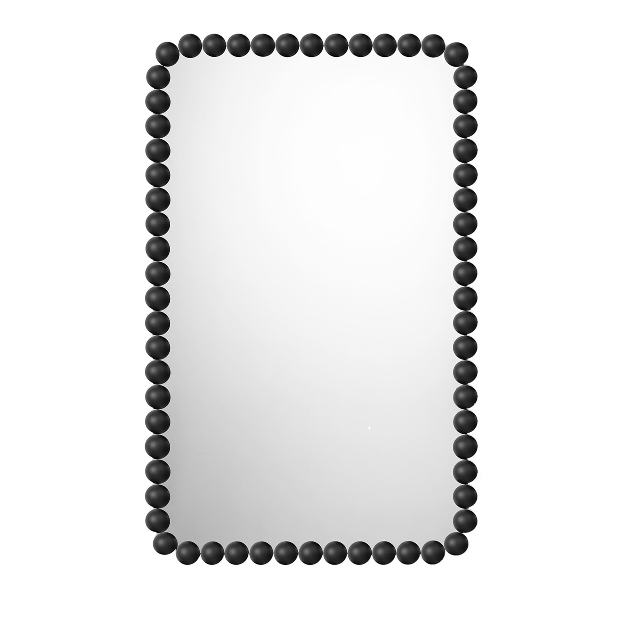 Specchio rettangolare piccolo nero Gioiello di Nika Zupanc - Vista principale