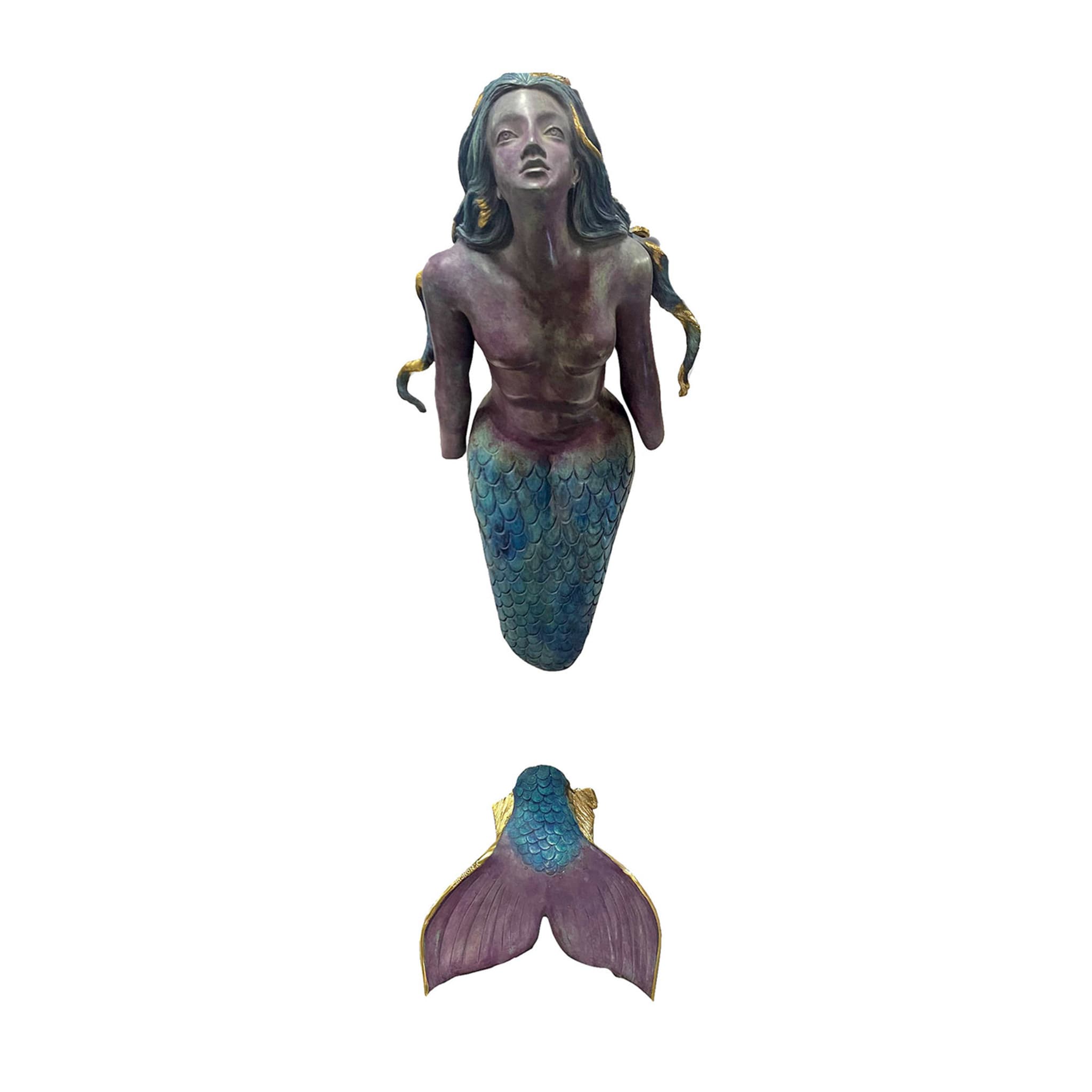 Sirena Polychrome Wall Sculpture - Main view