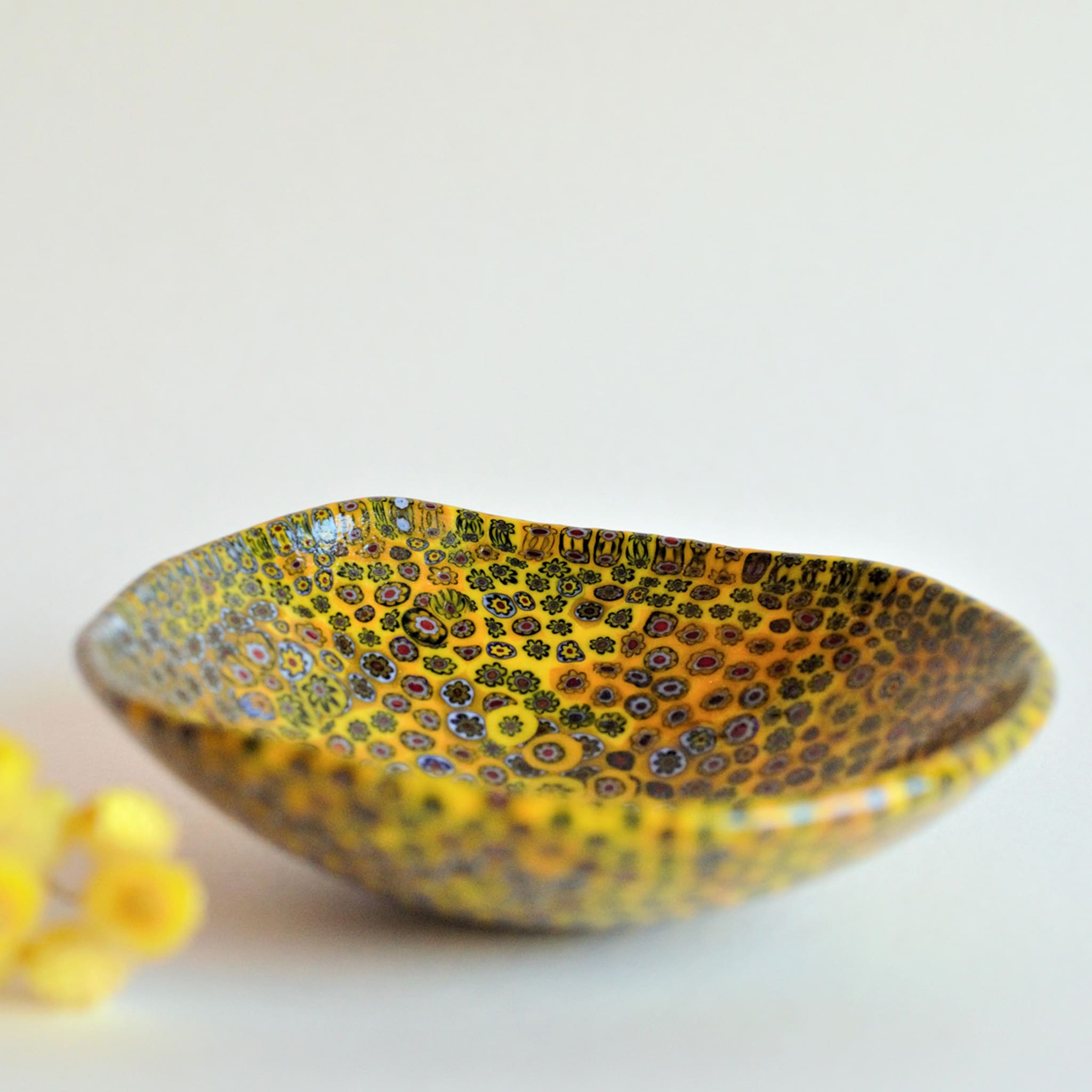 Canary Yellow Miniature Murrina Bowl - Alternative view 3