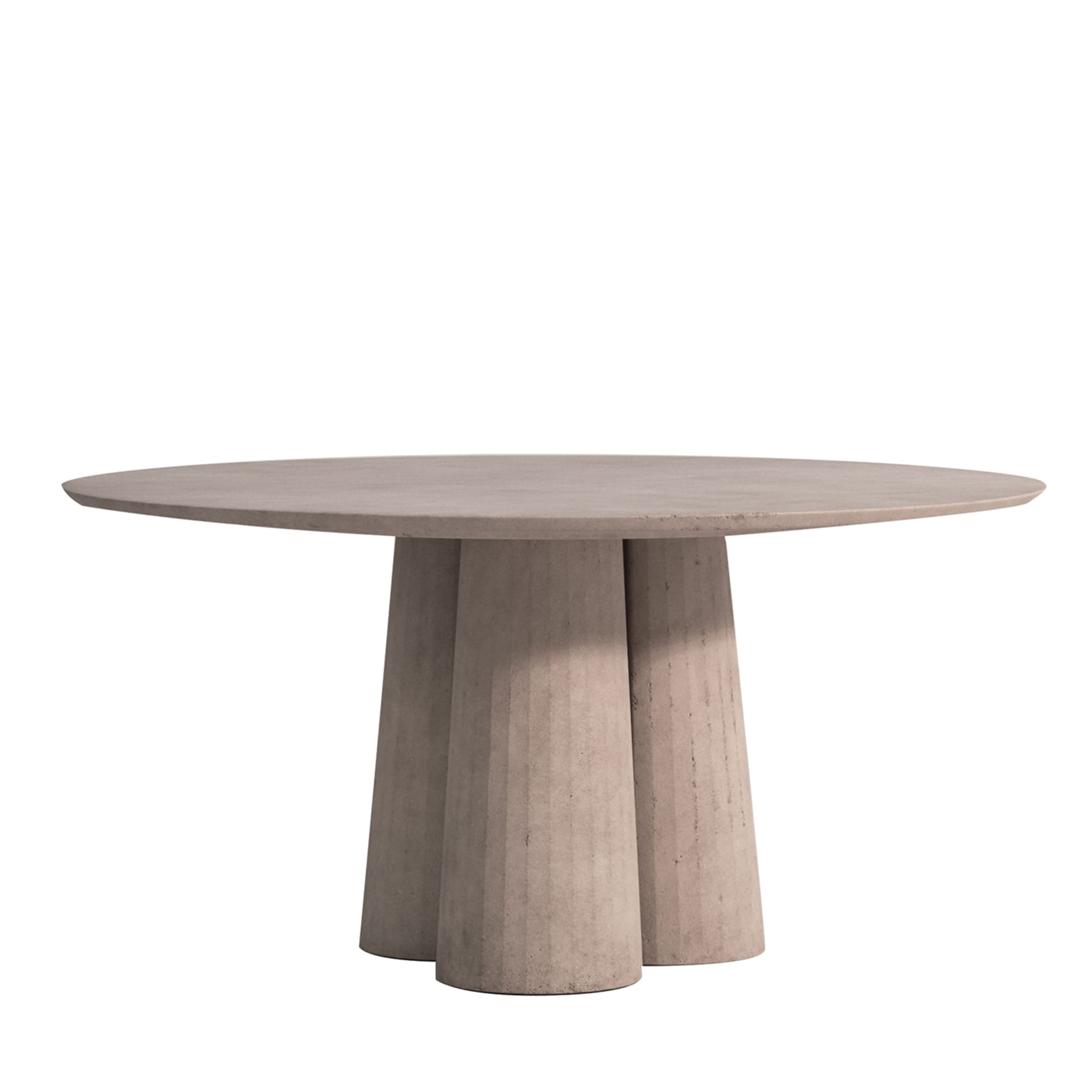 Fusto Powder Round Dining Table - Main view