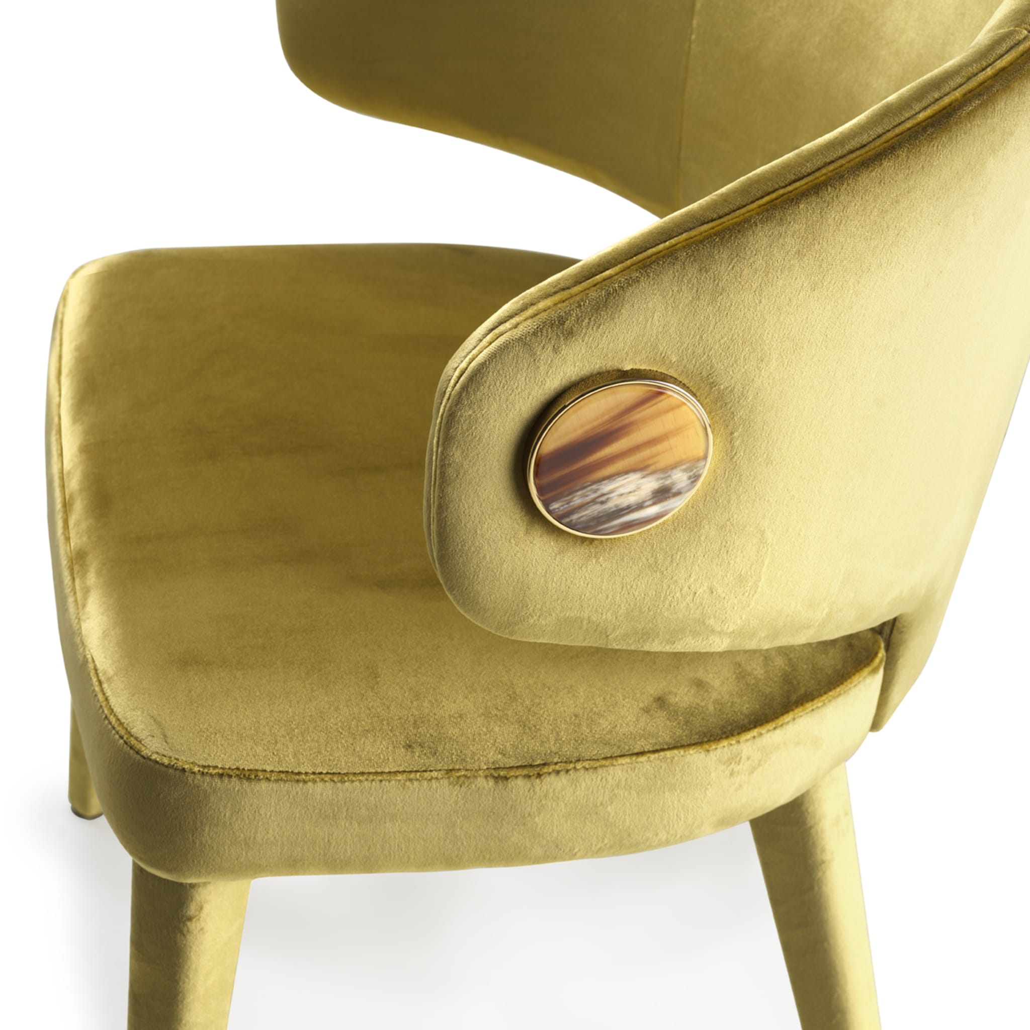 CIRCE gold chair - Alternative view 4