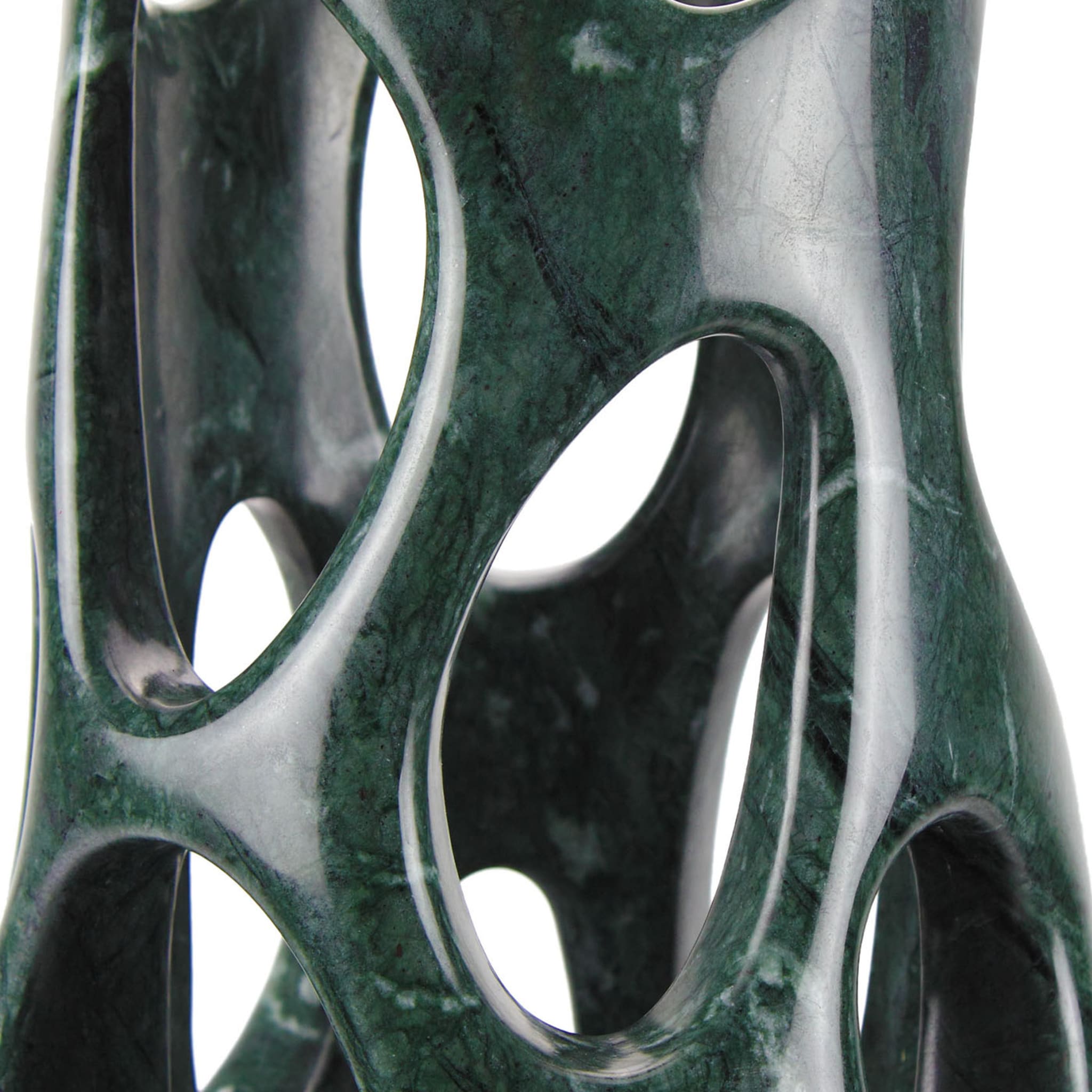 PV04 Imperial Green Marble Vase - Alternative view 2