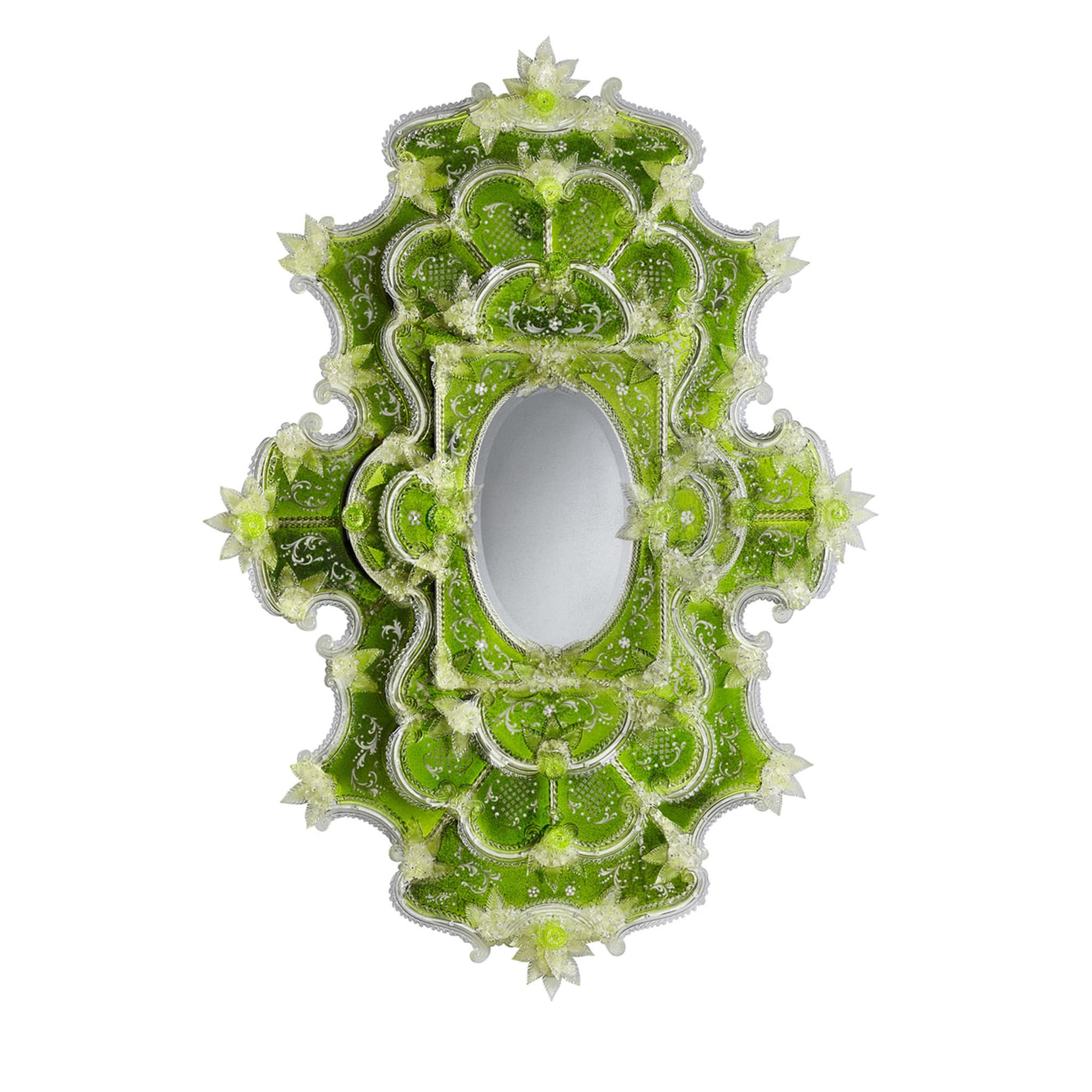 Espejo verde del Príncipe Rana - Vista principal