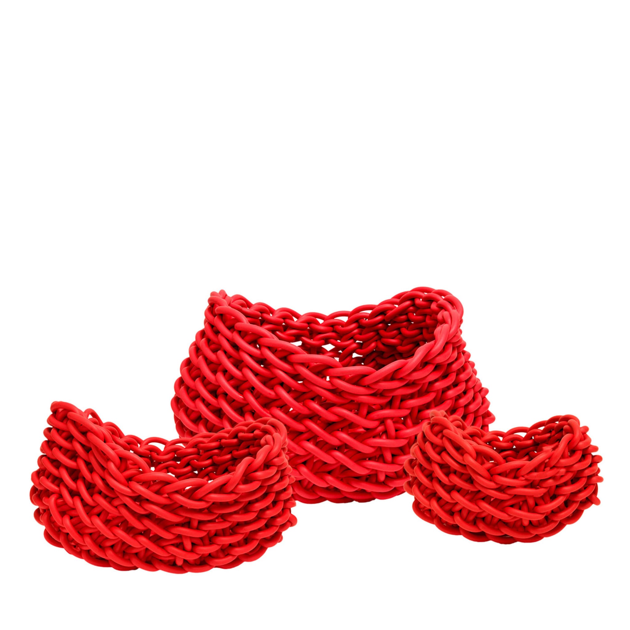 Barca Set of 3 Red Baskets - Main view