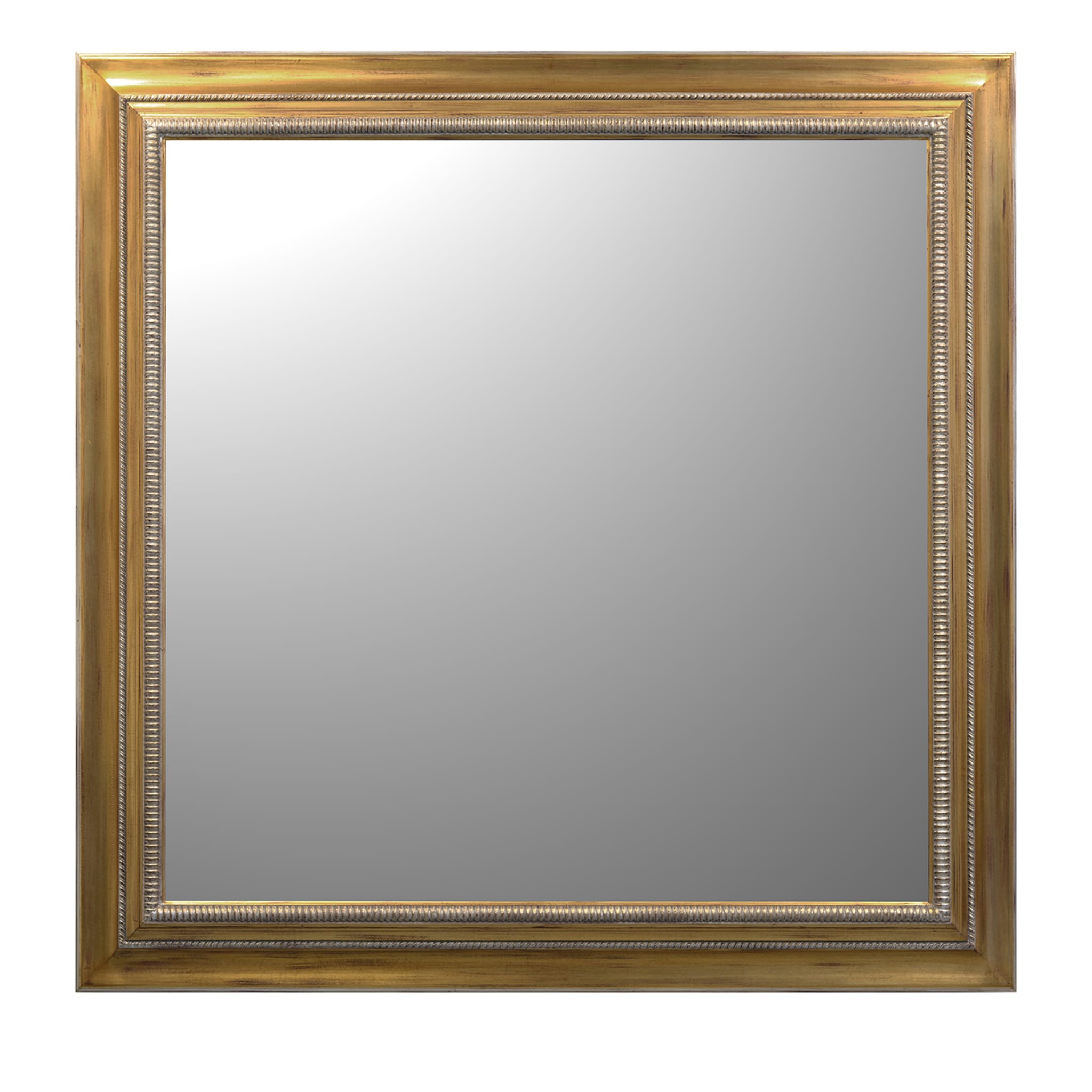 GOLD AND SILVER REVERSED GUANTIERA WALL MIRROR - Main view