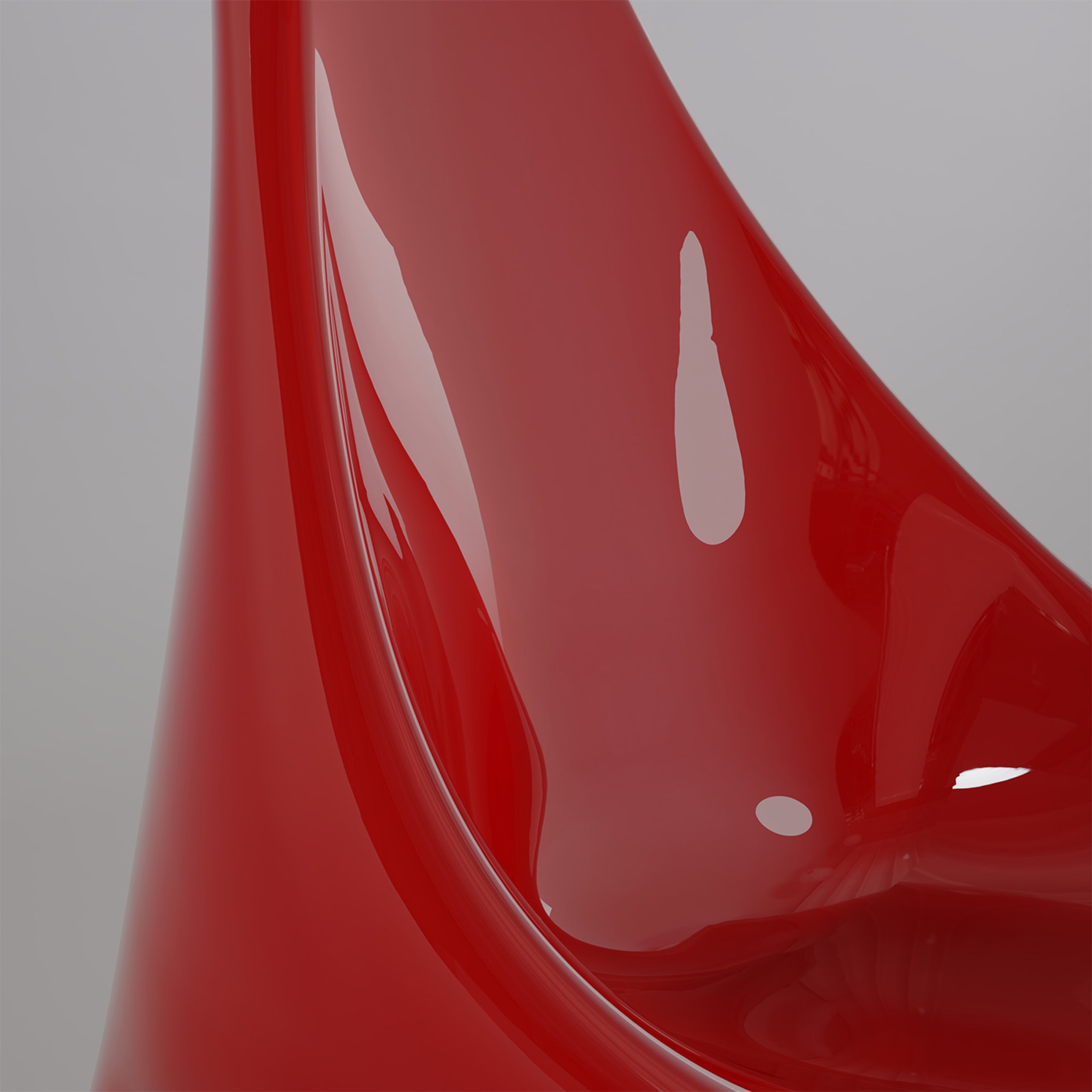 Nyx Red Lounge Chair - Alternative view 2