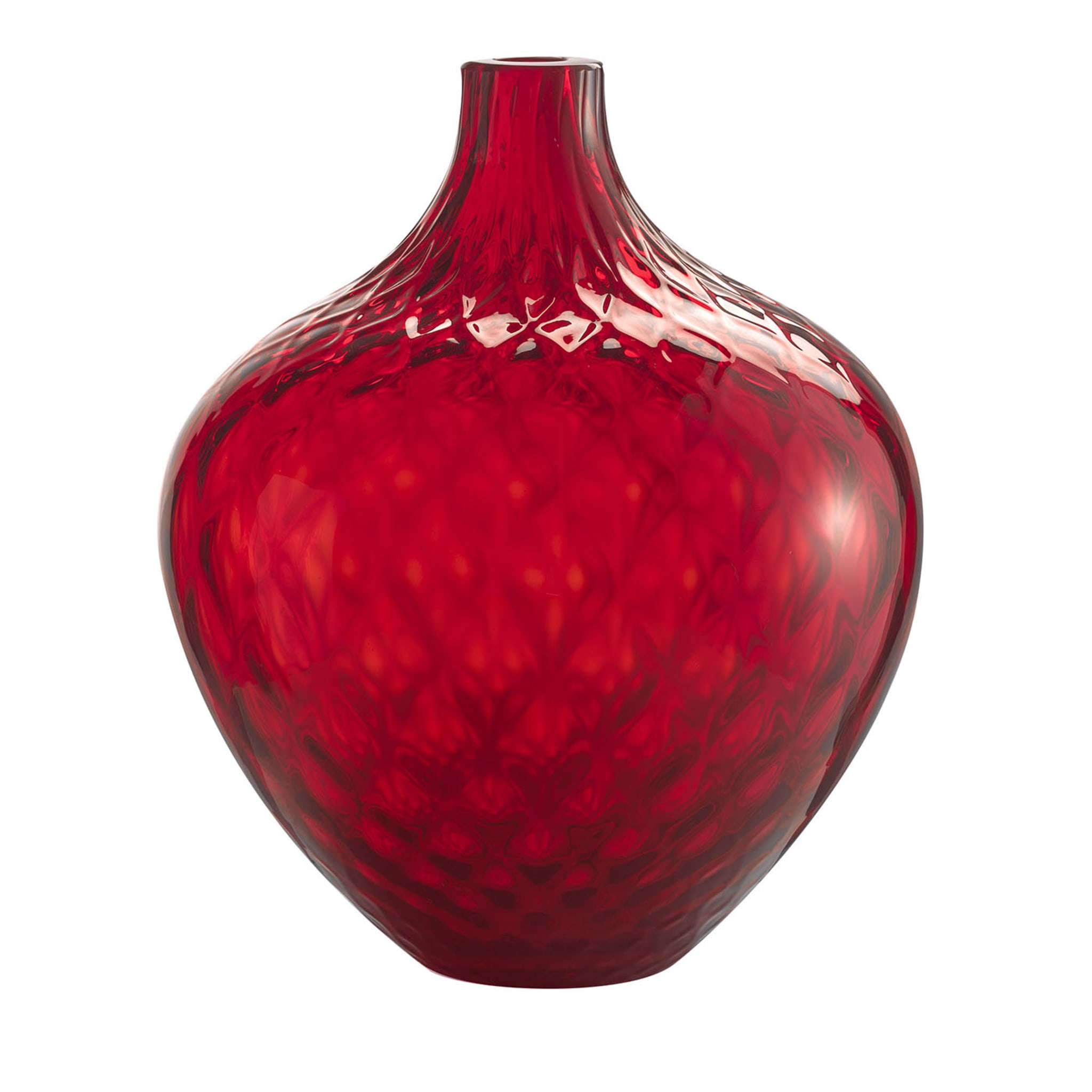 Samarcanda Medium Ballaton Rote Vase - Hauptansicht